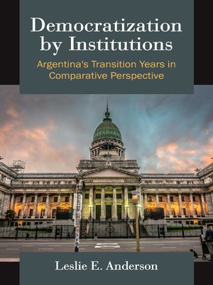 cover image of Democratization by Institutions